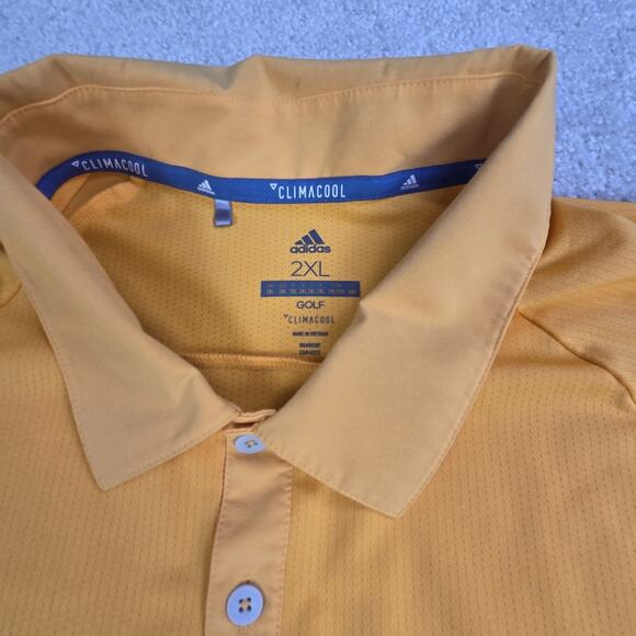 Adidas Mens Performance Climachill Golf Polo Lot (3) Size 2XL Lightweight - Picture 9 of 16